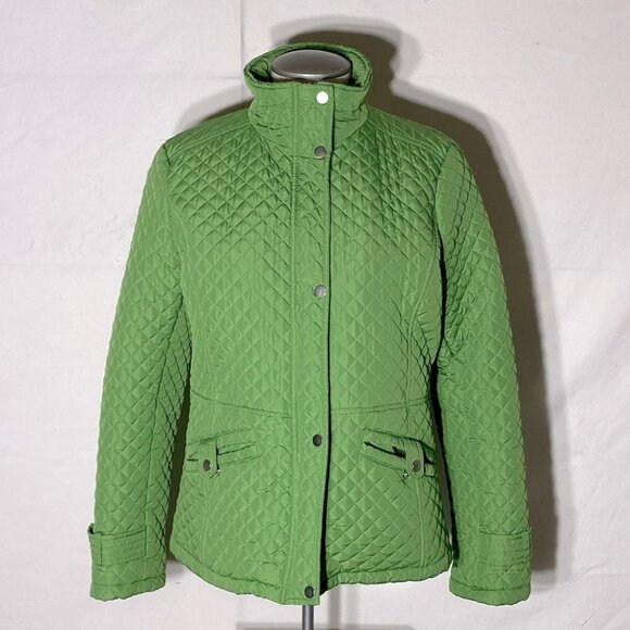 WEATHERPROOF Green Quilted Light Jacket M - Picture 2 of 13